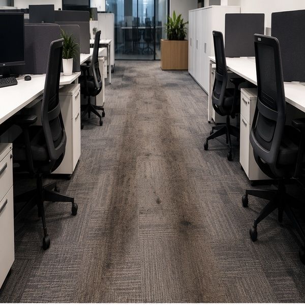 Commercial Floors before cleaning