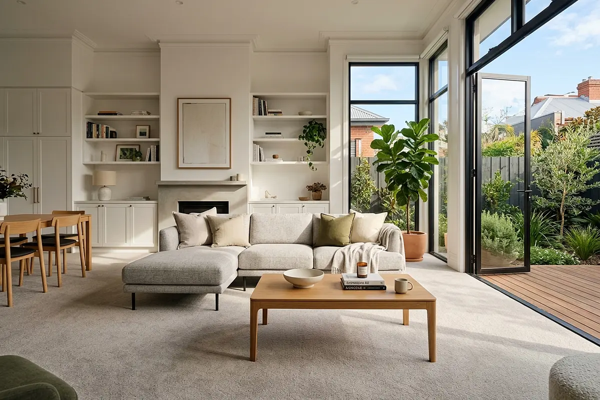 Residential carpet cleaning in Footscray